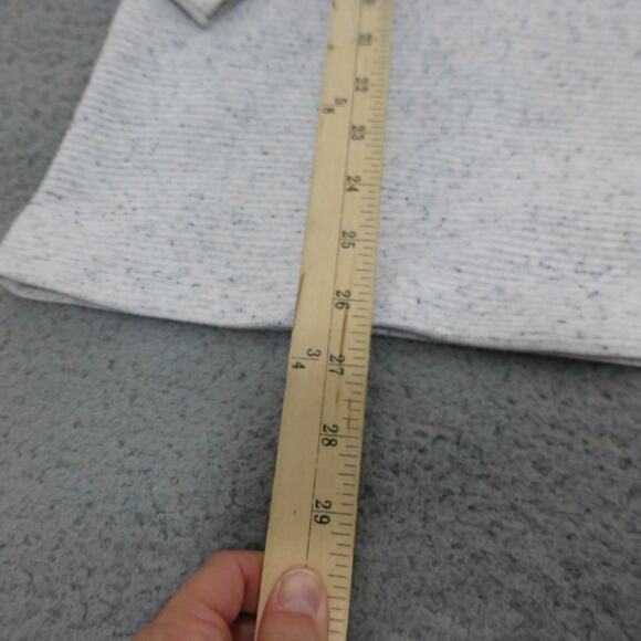 Talbots Sweater Womens Medium Gray Funnel Neck Pullover Lightweight Outdoor - Picture 6 of 8